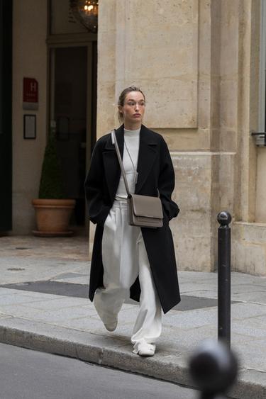 SOFT OVERSIZE COAT - Black by Zara - Image 0