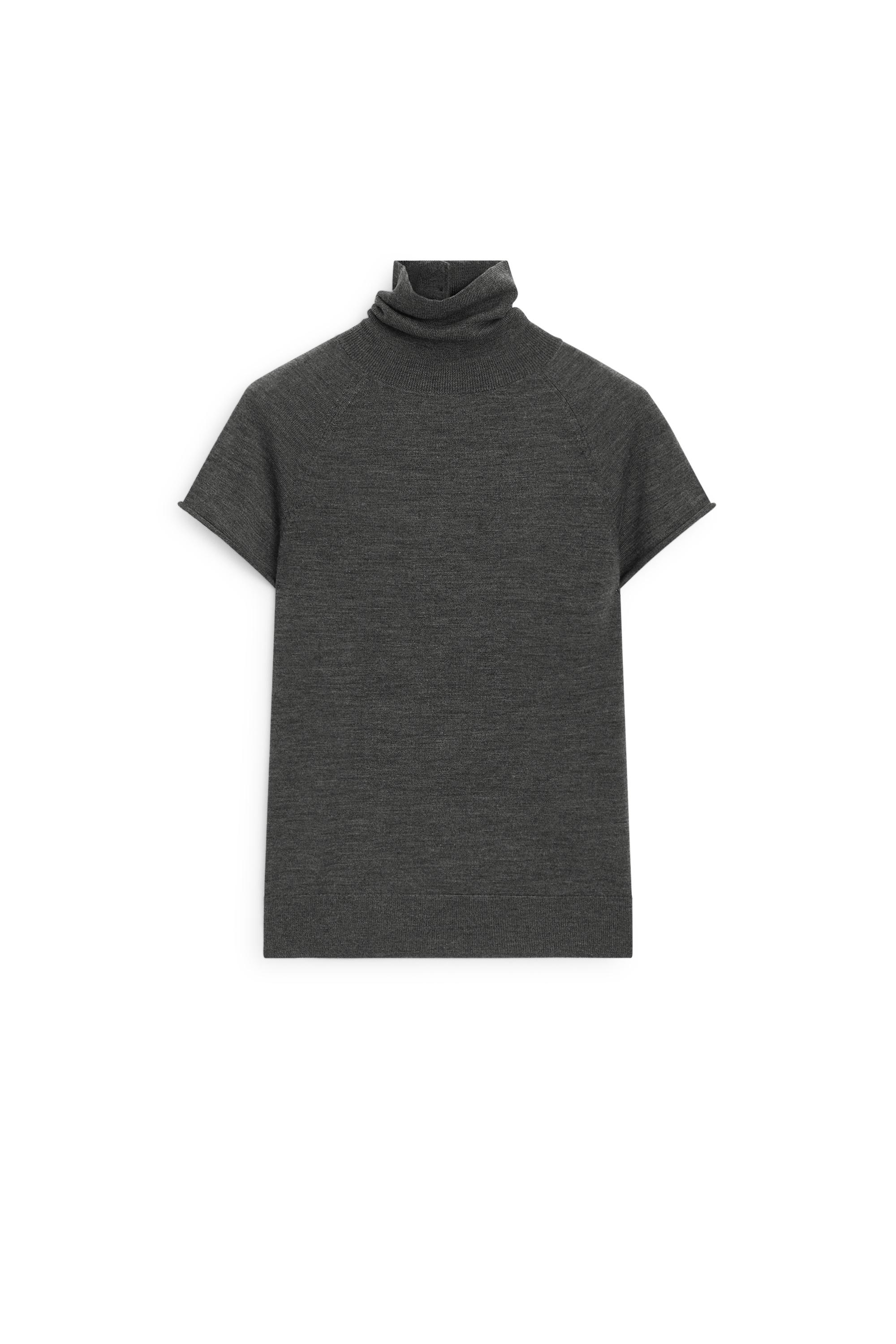 Pull en maille manches courtes 100 % laine - LIMITED EDITION