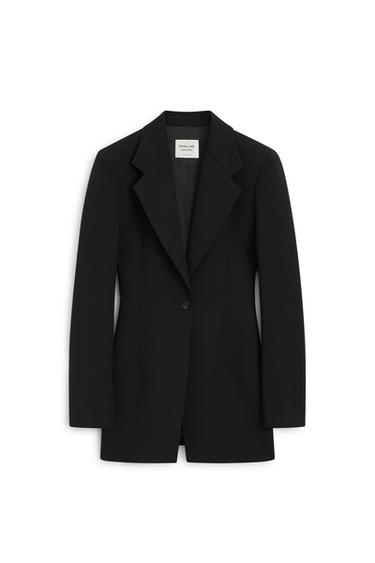 Button detail suit blazer - LIMITED EDITION — Black 2