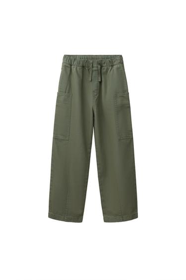 PANTALÓN CARGO RELAXED - Khaki de Zara