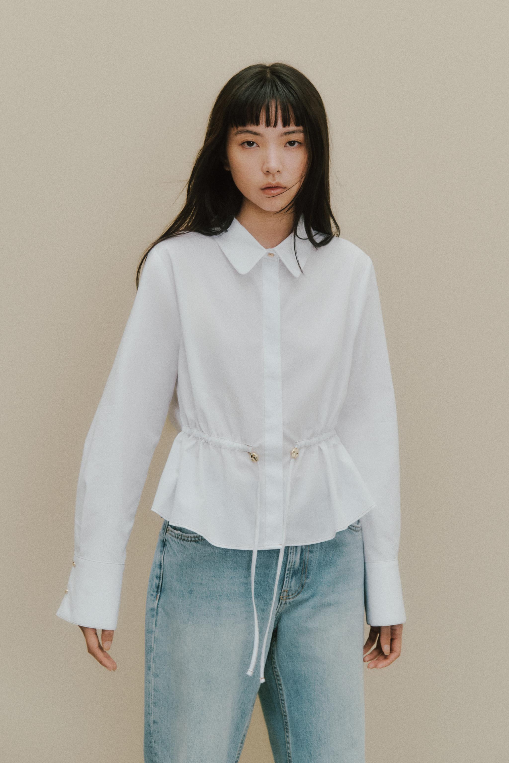 レディースポプリンシャツ | ZARA 日本