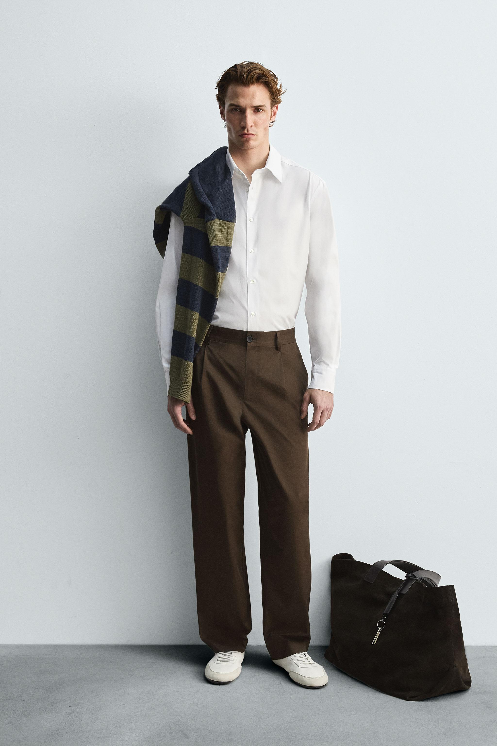 LIMITED EDITION レギュラーフィットシャツ - ホワイト | ZARA