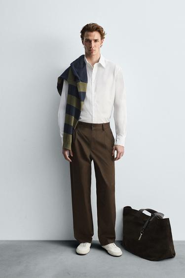 Zara REGULAR FIT LIMITED EDITION SHIRT - White
