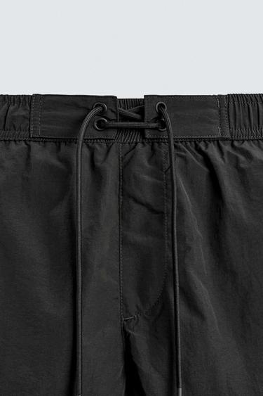 COLOUR BLOCK LONG SWIMMING TRUNKS - various by Zara - Image 8