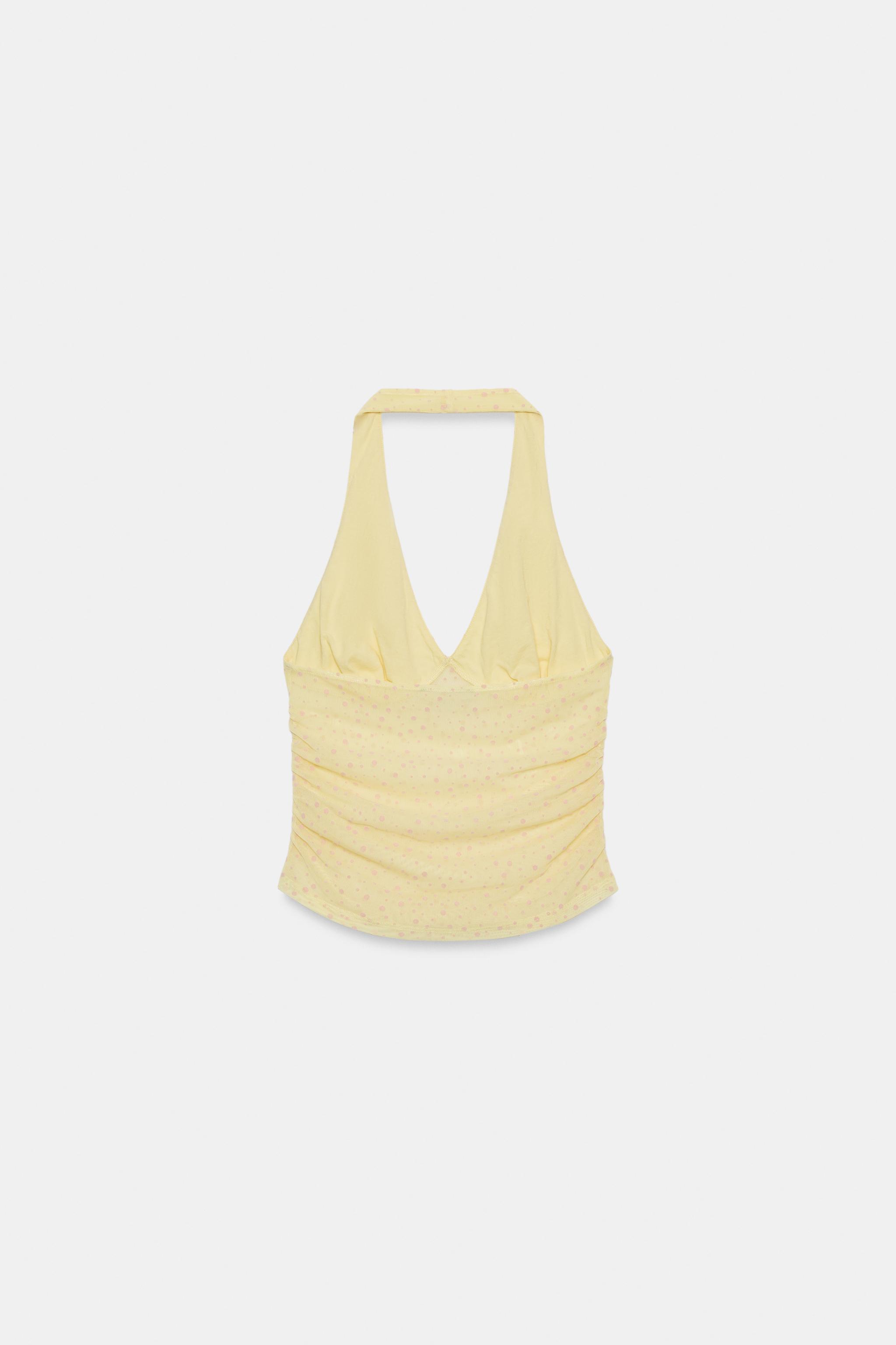 TOP HALTER PLUMETIS