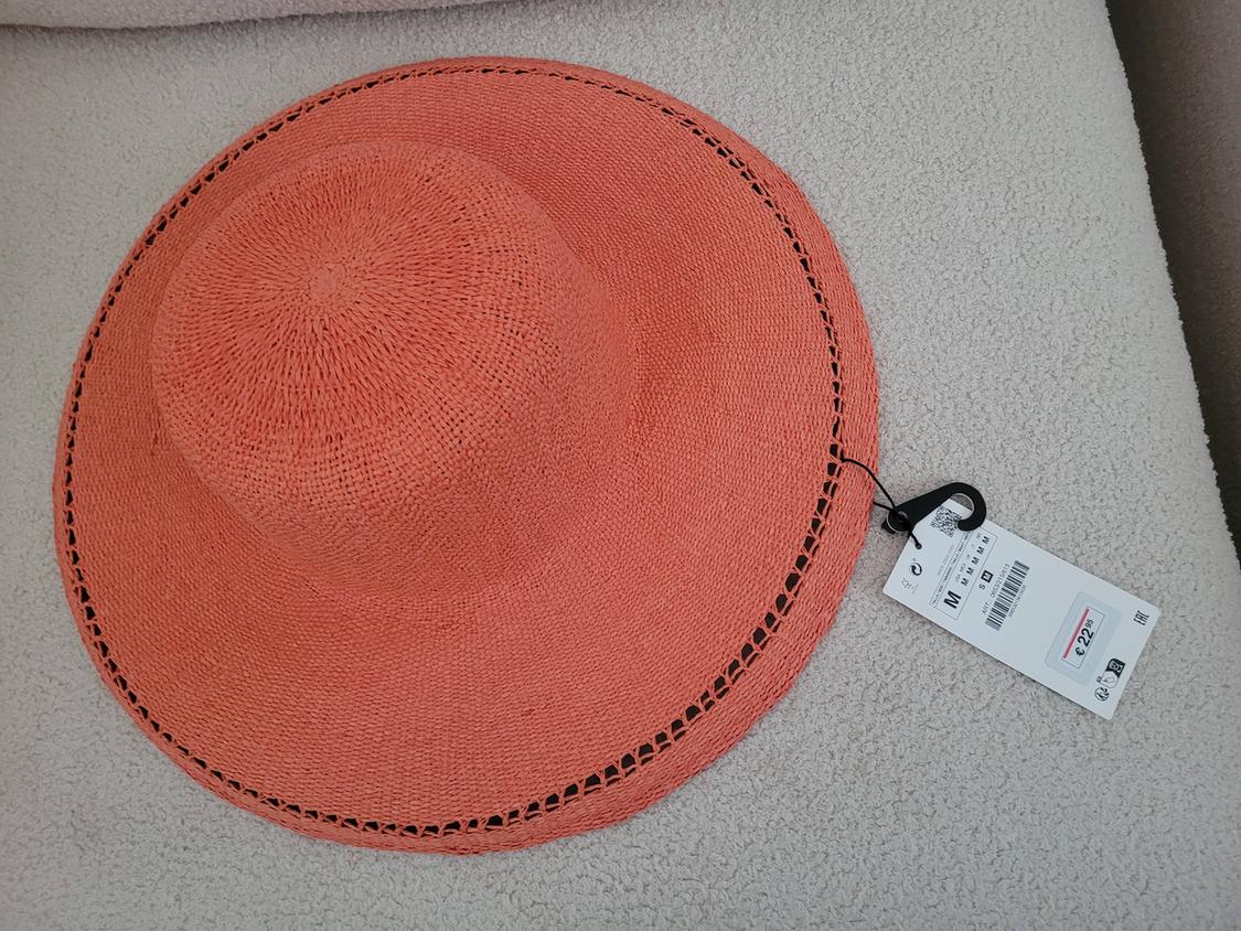 COLOURED WOVEN HAT - Image 5