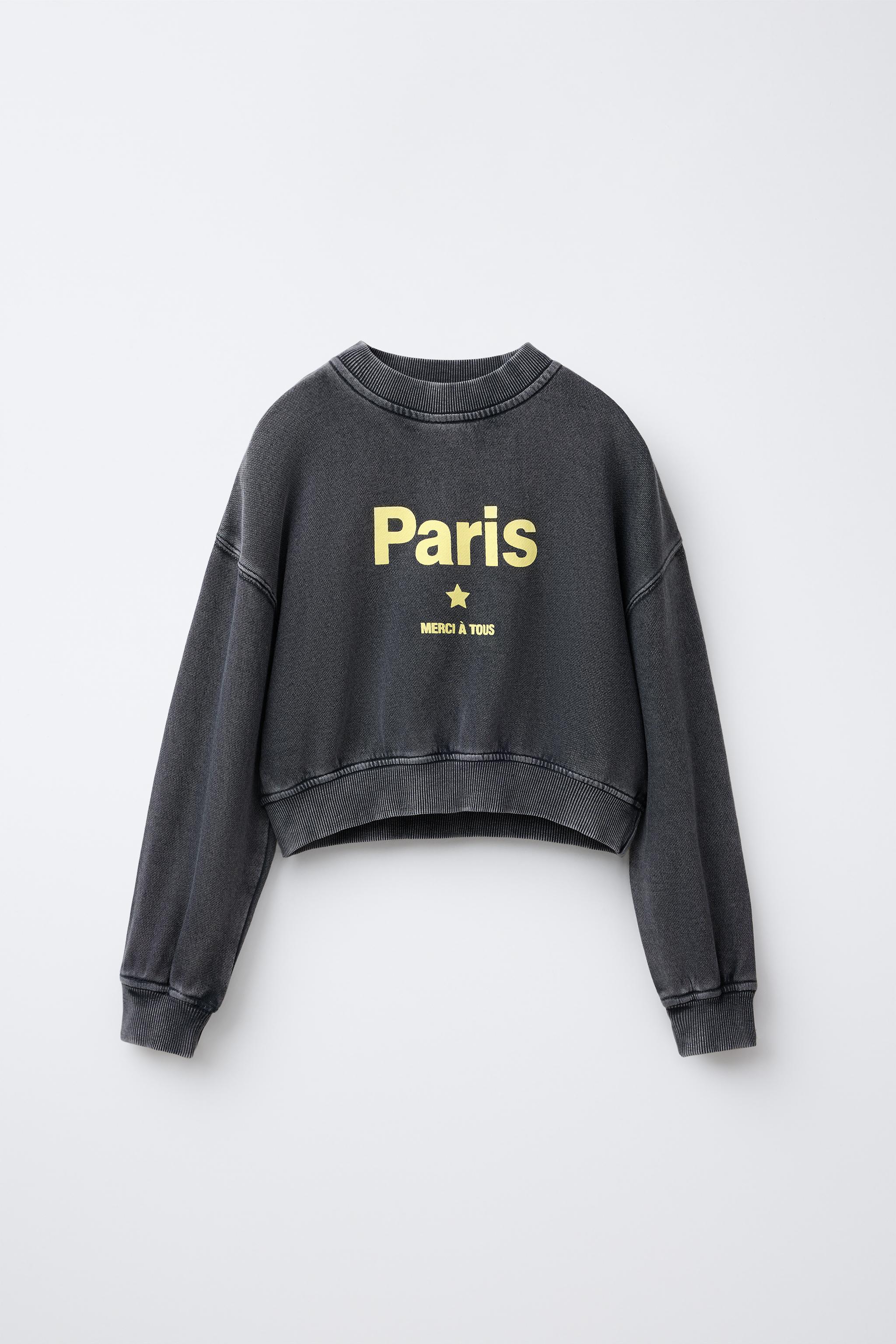 ENSEMBLE SWEAT-SHIRT ET BERMUDA À INSCRIPTION