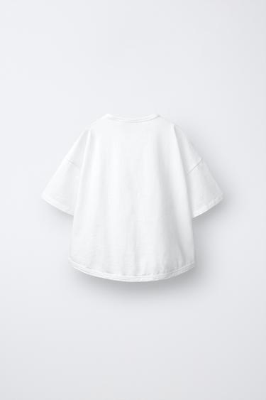 ZARA TIMELESS - PLAIN COTTON T-SHIRT - White by Zara - Image 4