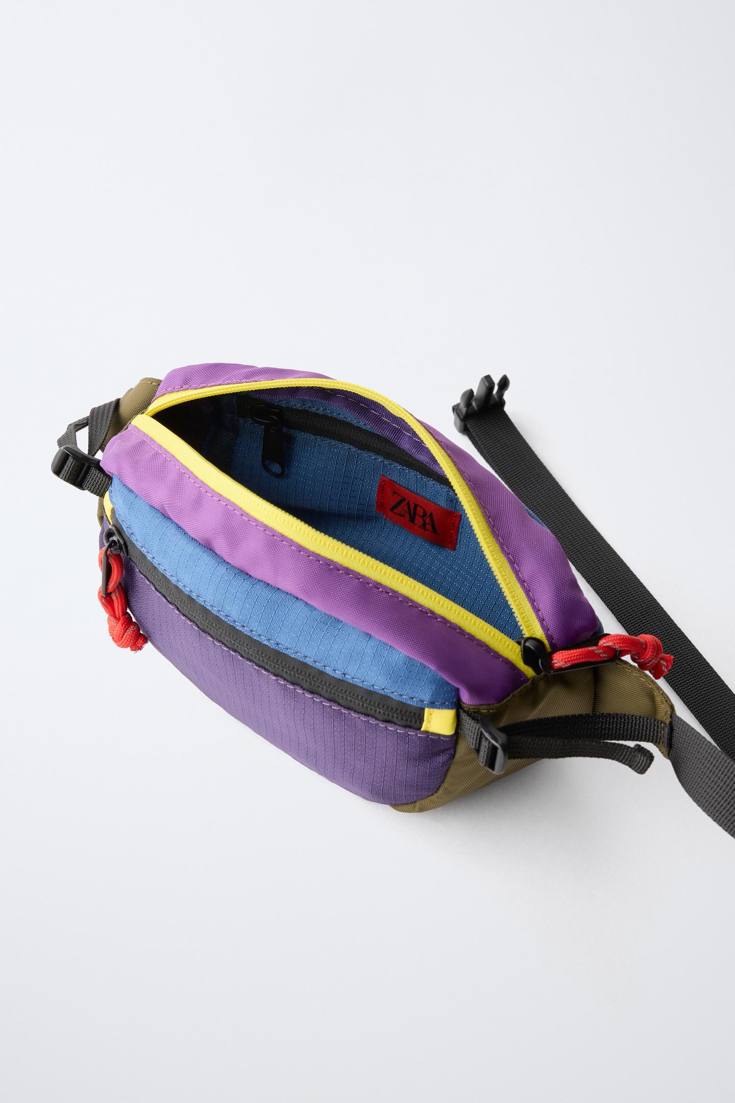 Детская сумка Zara Multicolor Technical Belt, цвет: Разноцветный — фото 4