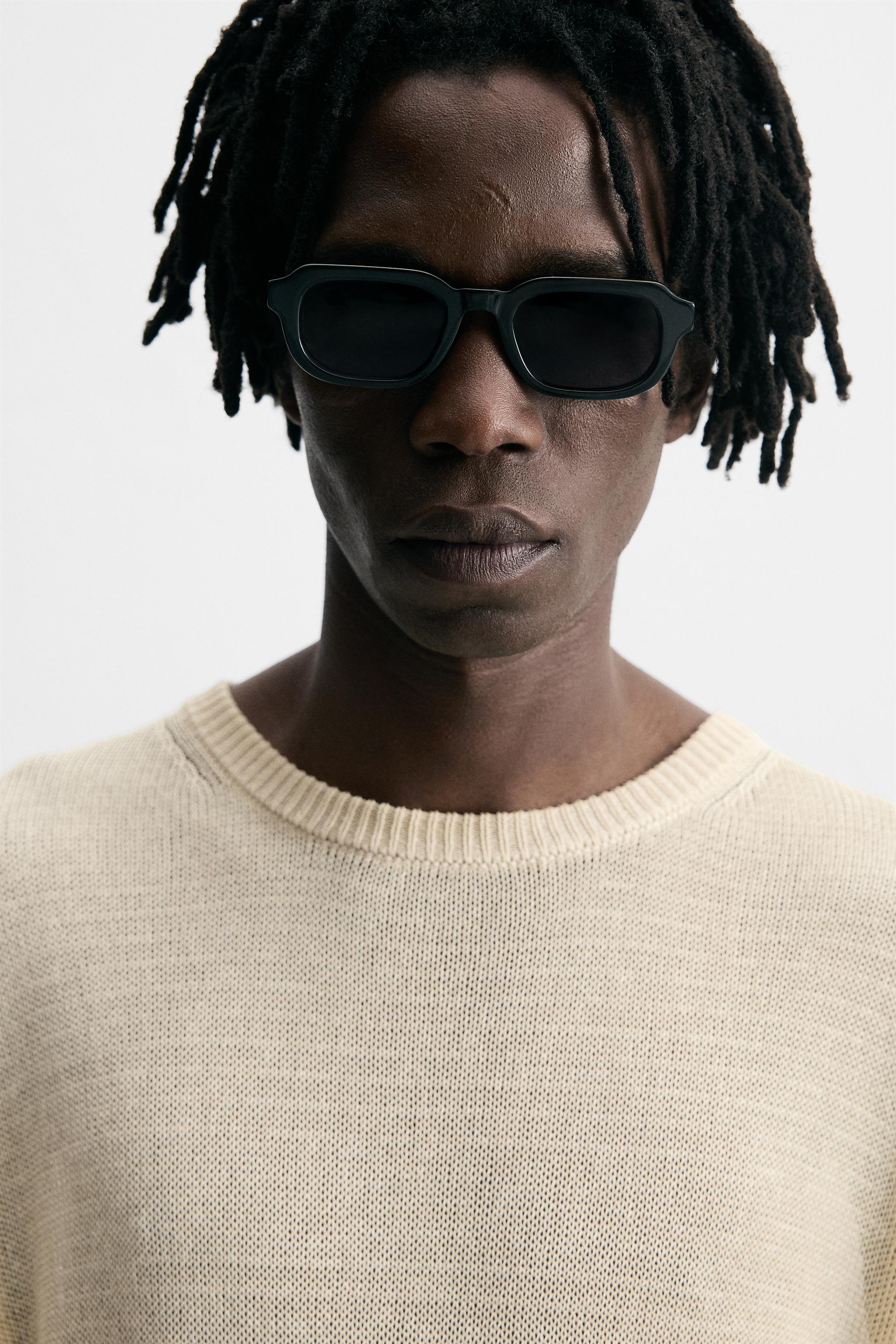 レクタンギュラー サングラス - ブラック | ZARA Japan / 日本