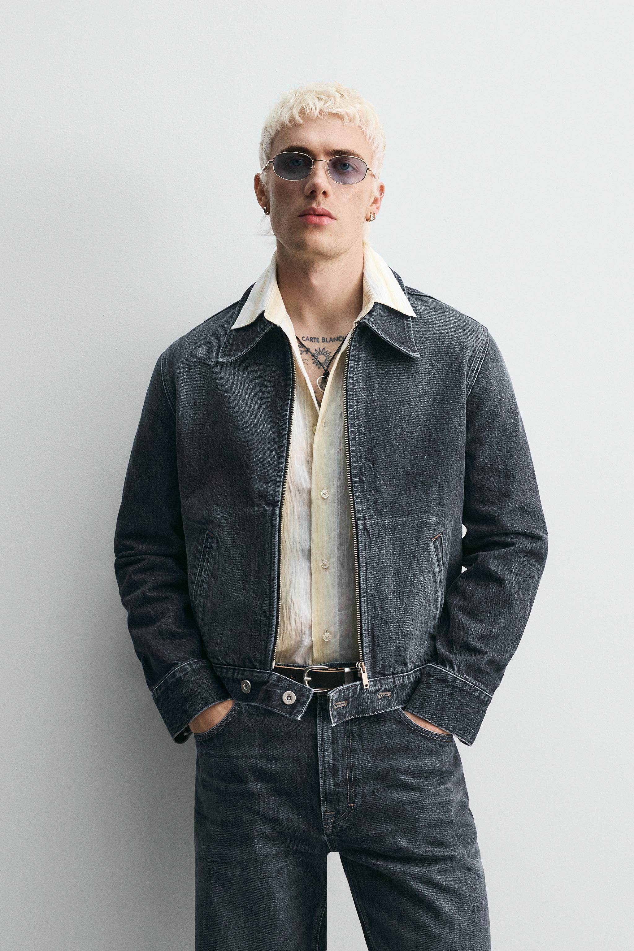 デニムジャケット ZARA 限定版デニムジャケット - ブルー | ZARA Japan / 日本