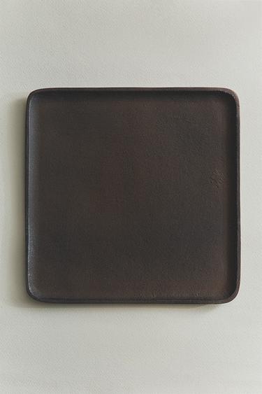 PLATEAU MÉTAL NOIR - gris anthracite de Zara - Image 4