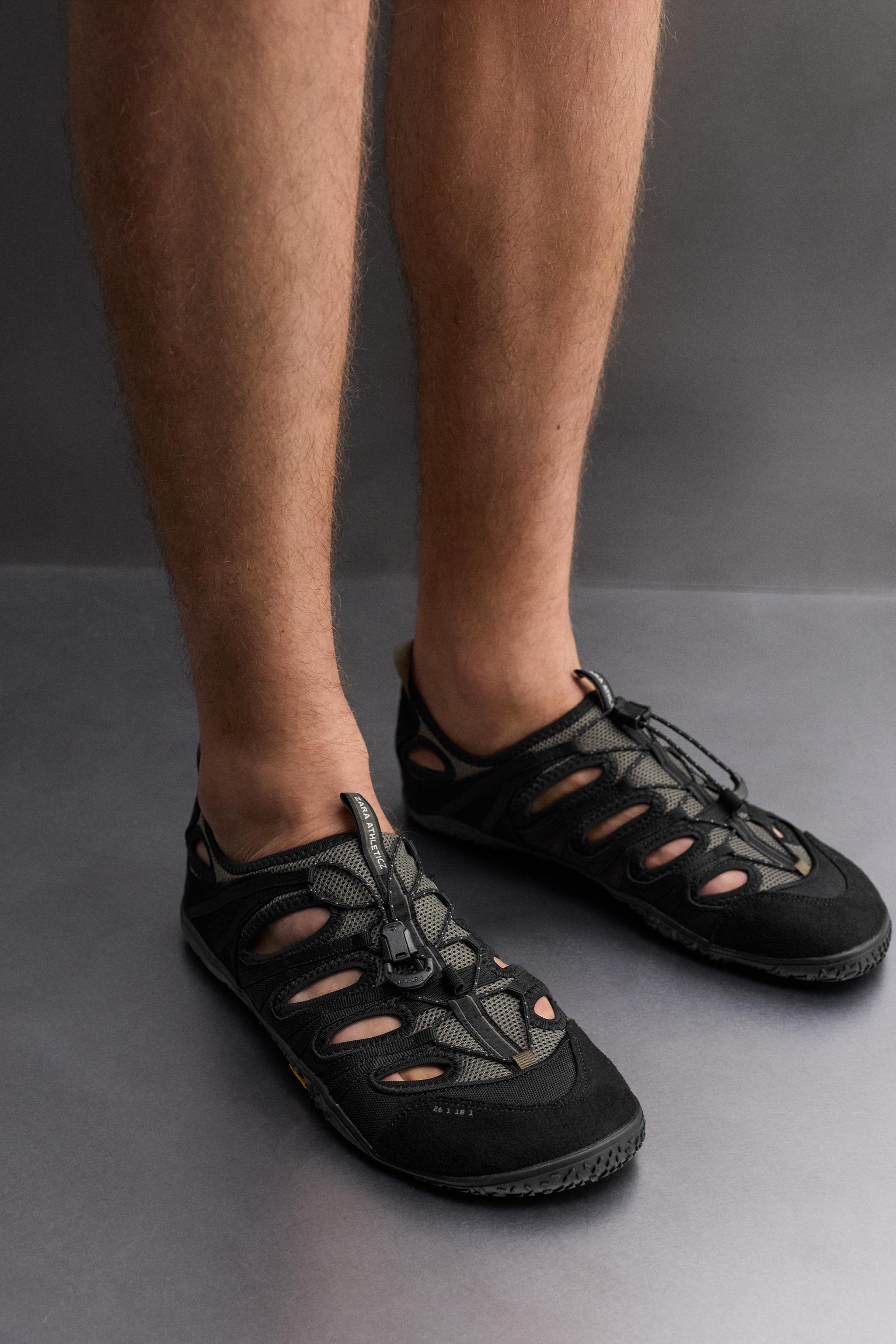 ZARA Vibramソール　サイズ42 ZARA vibram ソール 厚底 サンダル 42 サイズ - メルカリ