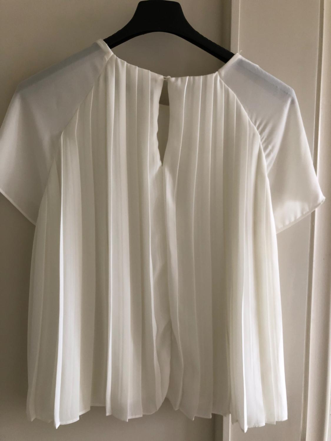 TOP WITH PLEATED HEM - Image 2