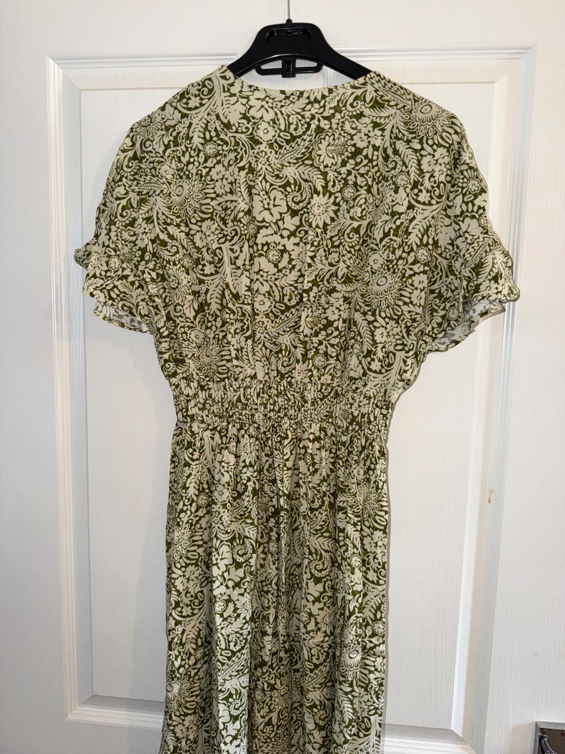 PRINTED MIDI DRESS - Image 5