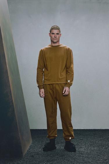 HEAVYWEIGHT T-SHIRT X SR_A - Khaki by Zara - Image 3