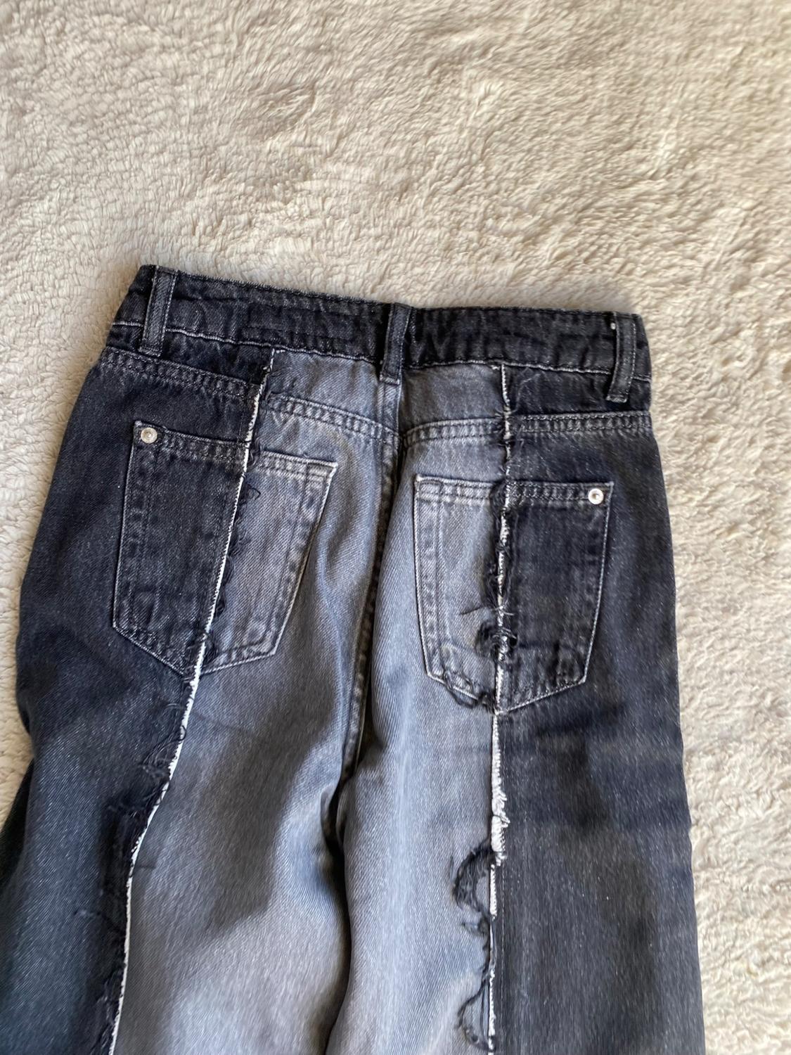 Z1975 WIDE-LEG HIGH-WAIST COMBINED JEANS - Image 6