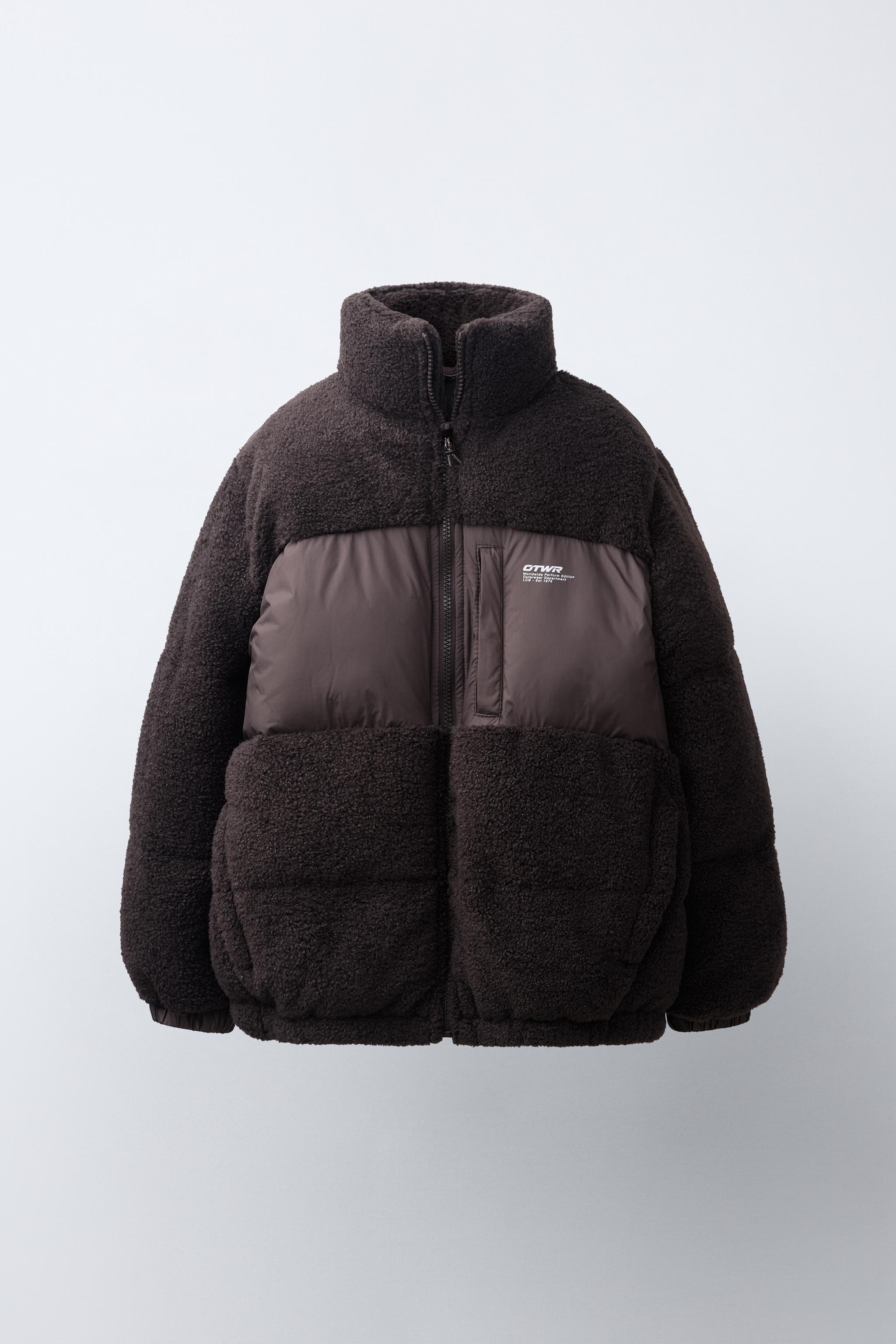 COMBINED QUILTED SHEARLING JACKET