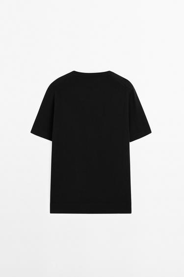 BLOUSON BOMBER RÉVERSIBLE EFFET FOURRURE - Noir de Zara - Image 9