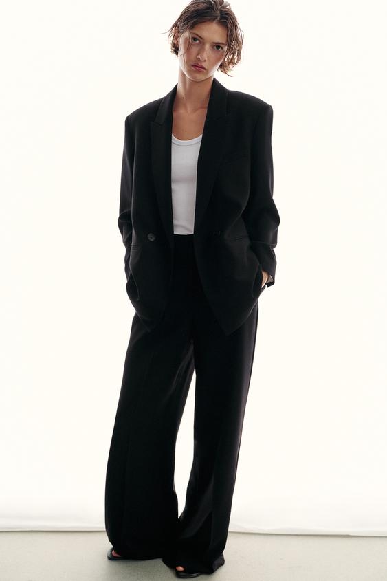 OVERSIZED DOUBLE BREASTED BLAZER