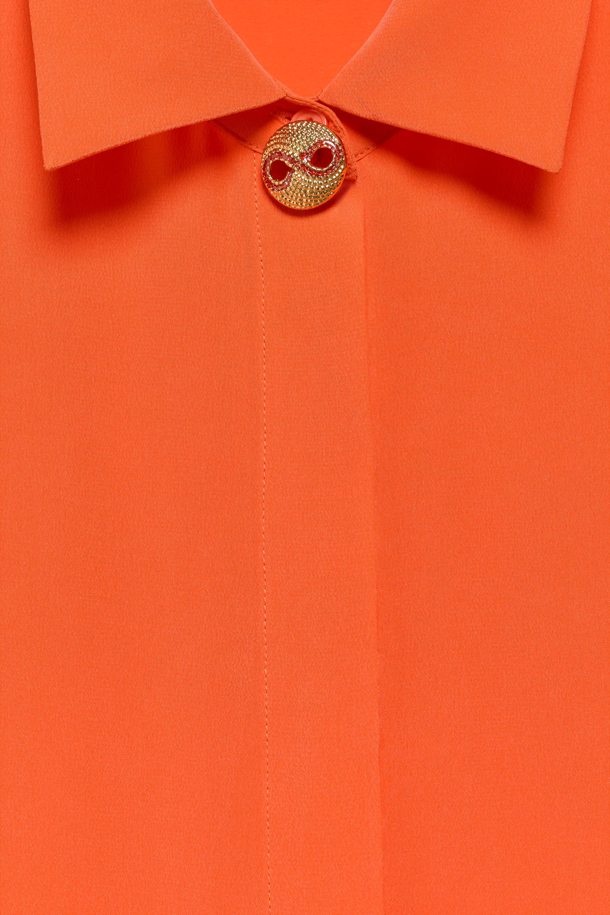 Женские рубашки Zara 100% SILK SHIRT MARISA BERENSON X — фото 3