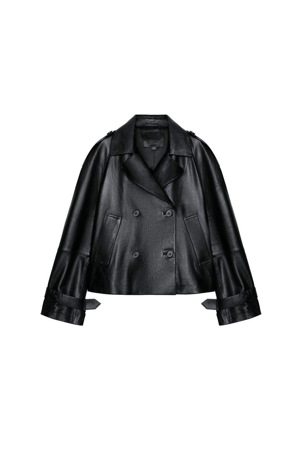 LEATHER JACKET ZW COLLECTION LIMITED EDITION - image 3