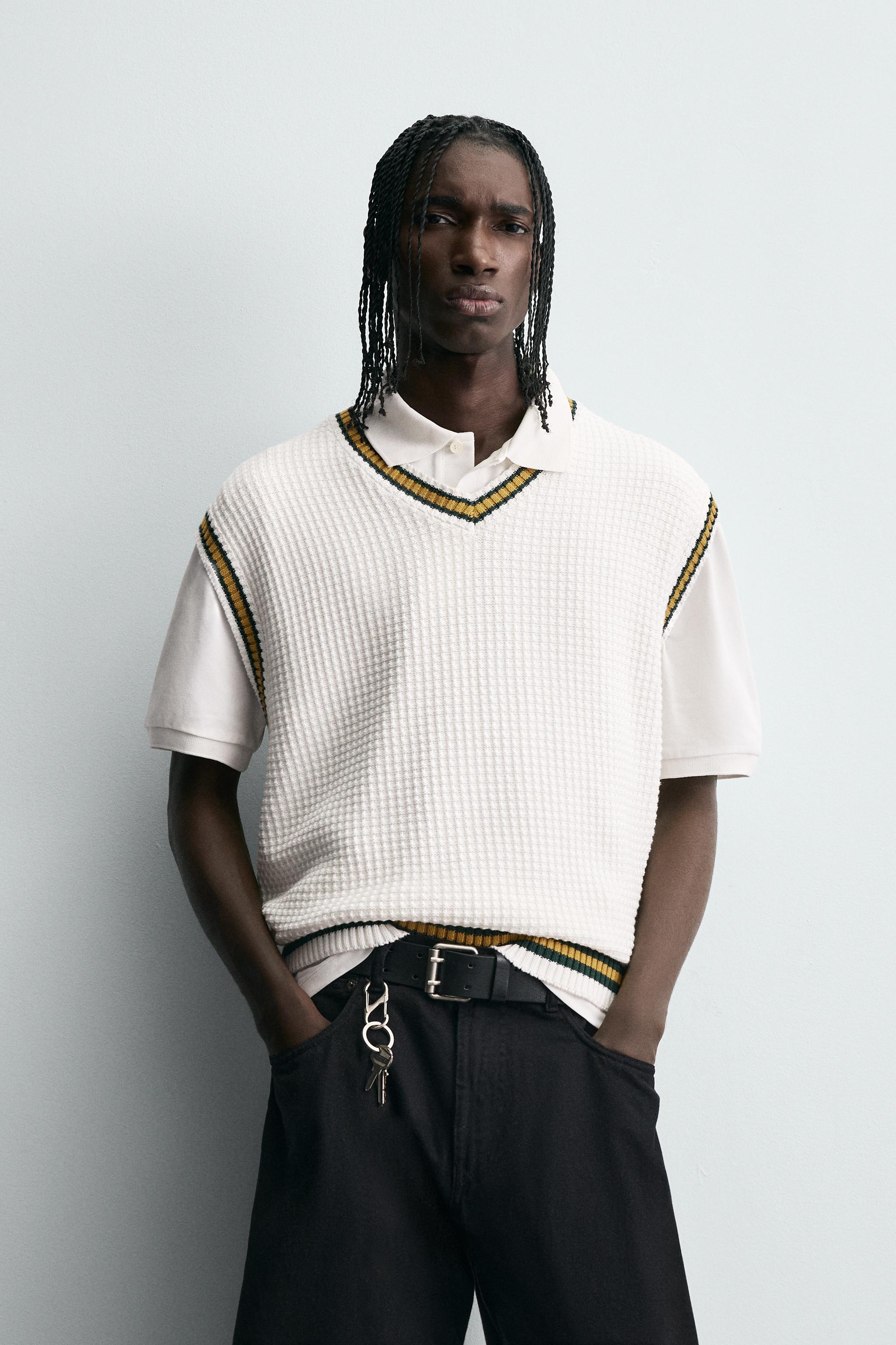 スペイン発送 ZARA テクスチャーセーター 上品カジュアル 限定！ スペイン発送 ZARA テクスチャーセーター 上品カジュアル 限定