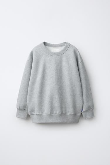 BASIC SWEATSHIRT — Gray marl 1