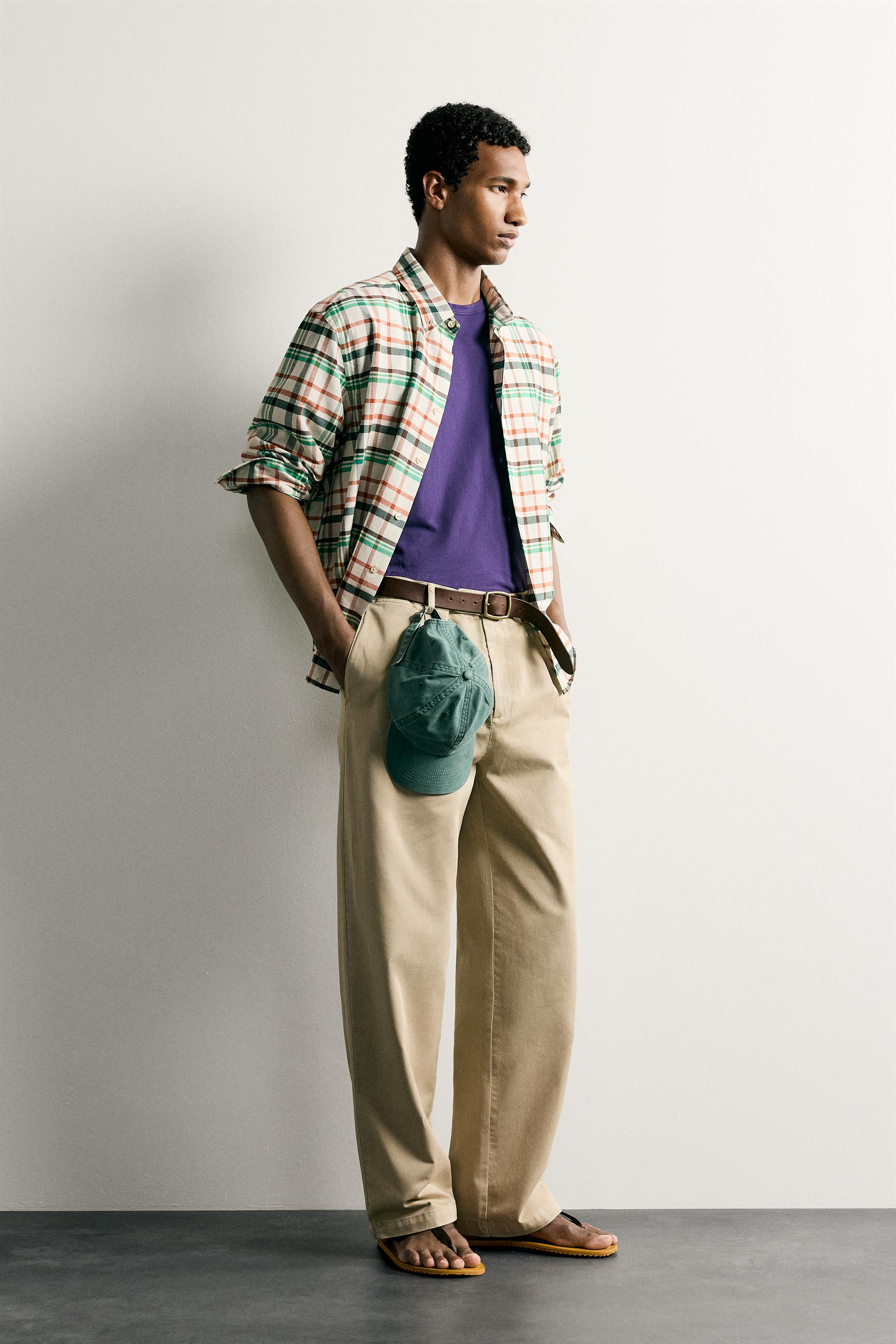 CHEMISE RELAXED FIT À CARREAUX