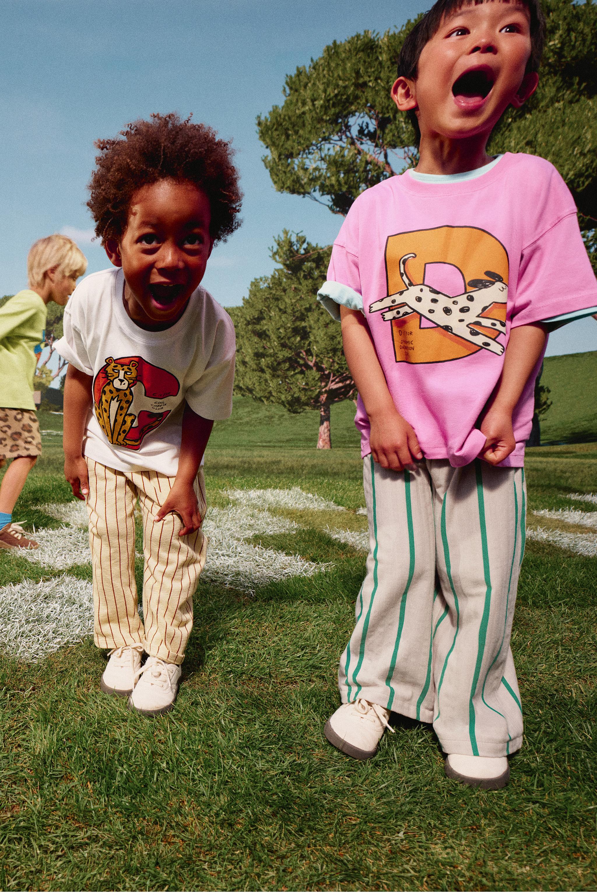 ANIMAL PRINT T-SHIRT — Pink / Lilac
