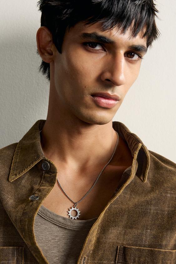 SUN PENDANT CHAIN - Silver by Zara - Image 0