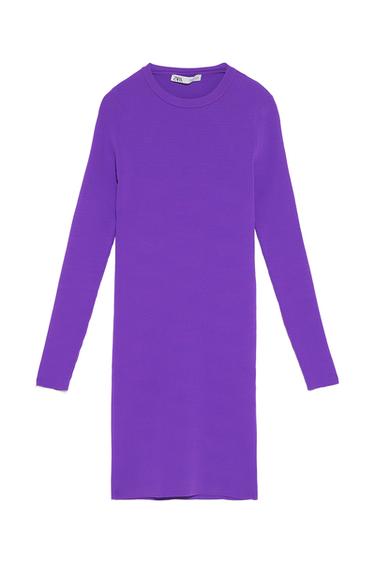 CUT-OUT KNIT DRESS