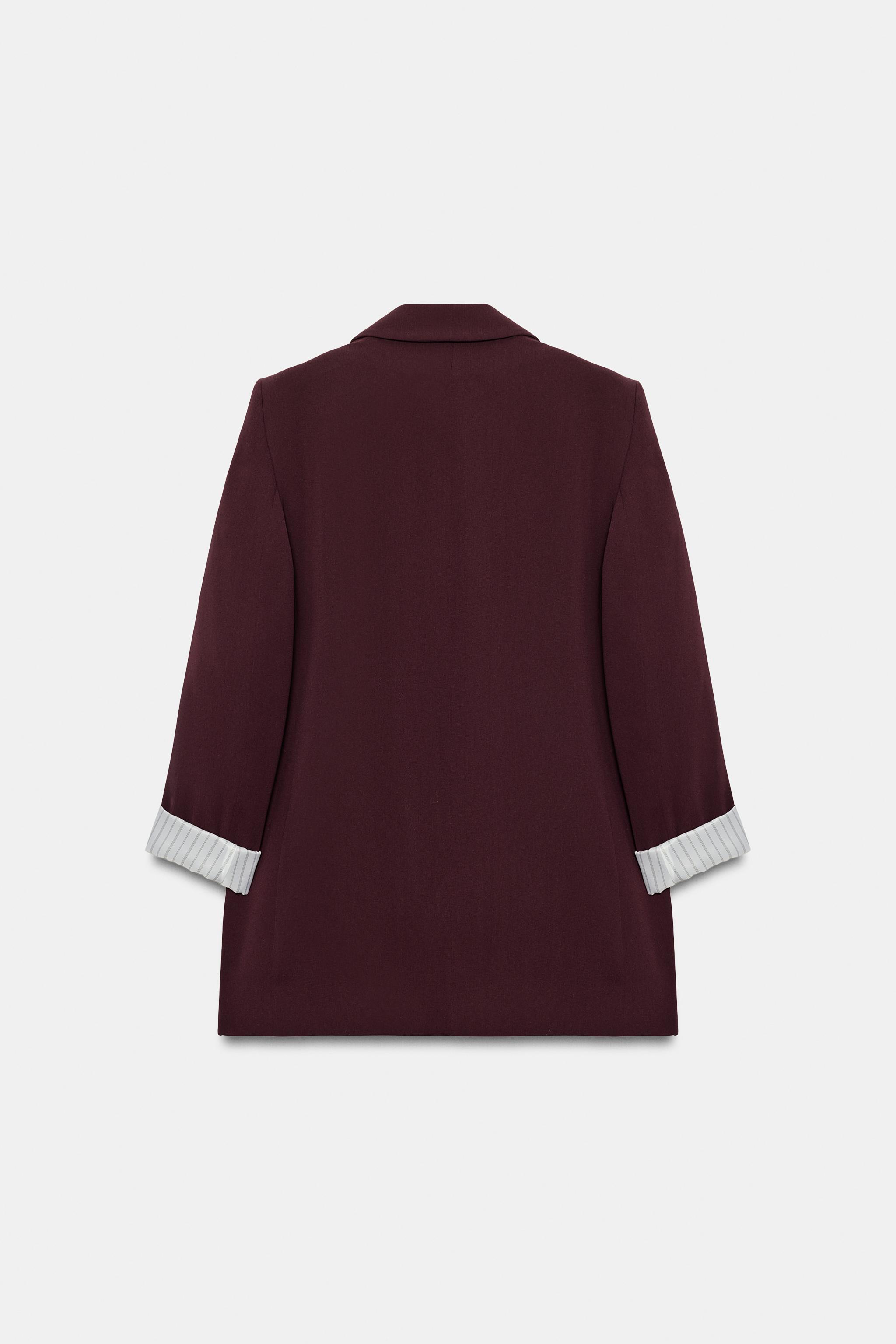 VESTE À ÉPAULETTES ET POIGNETS IMPRIMÉS