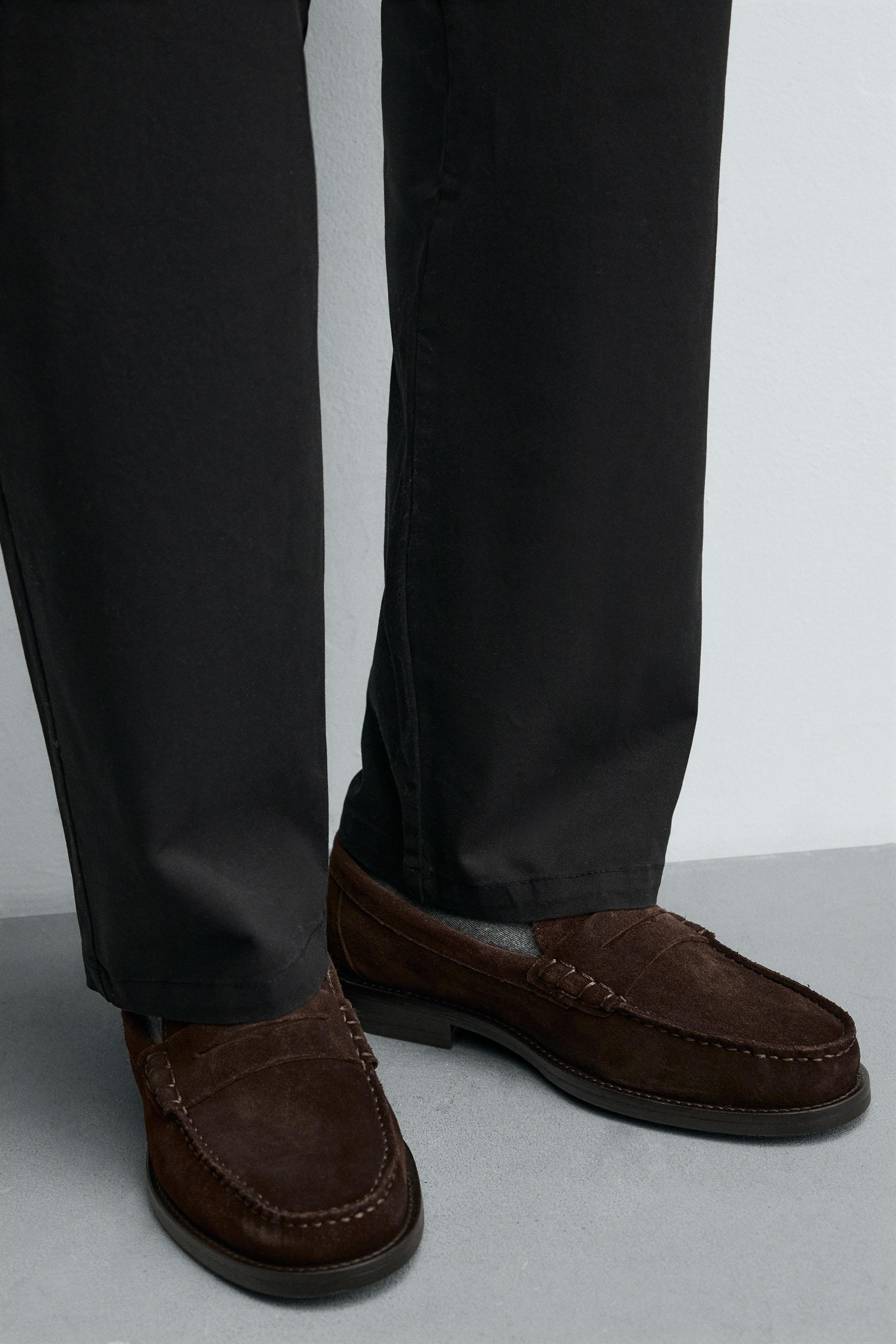SPLIT LEATHER LOAFERS LIMITED EDITION