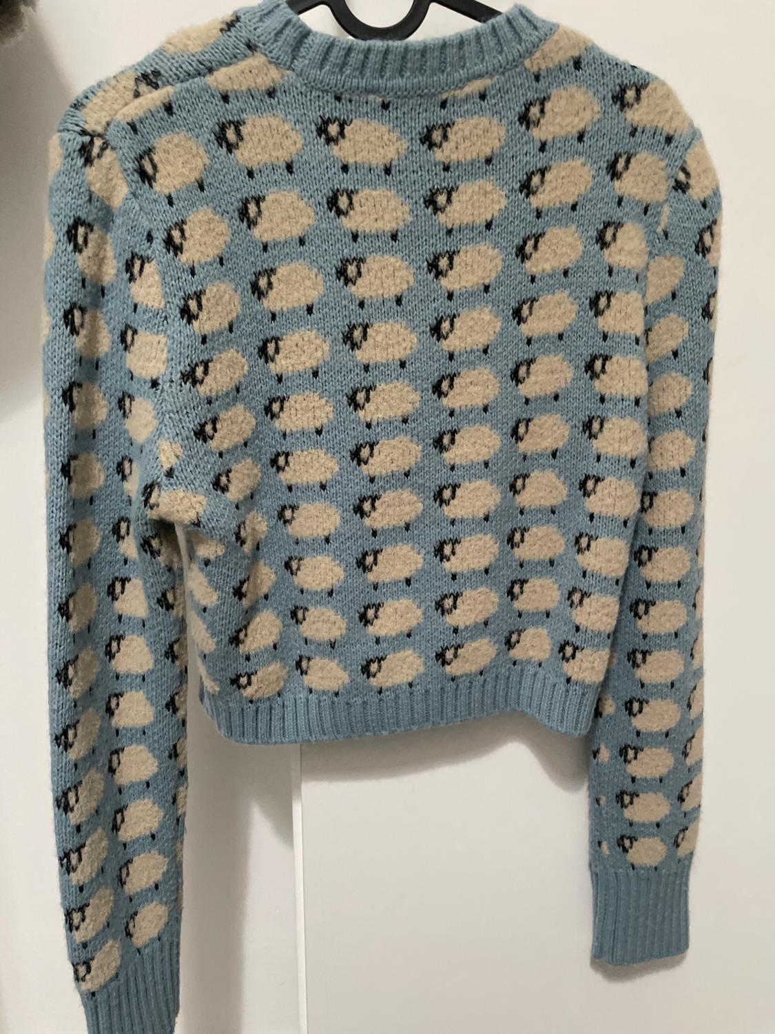 PRINTED KNIT SWEATER - Image 6