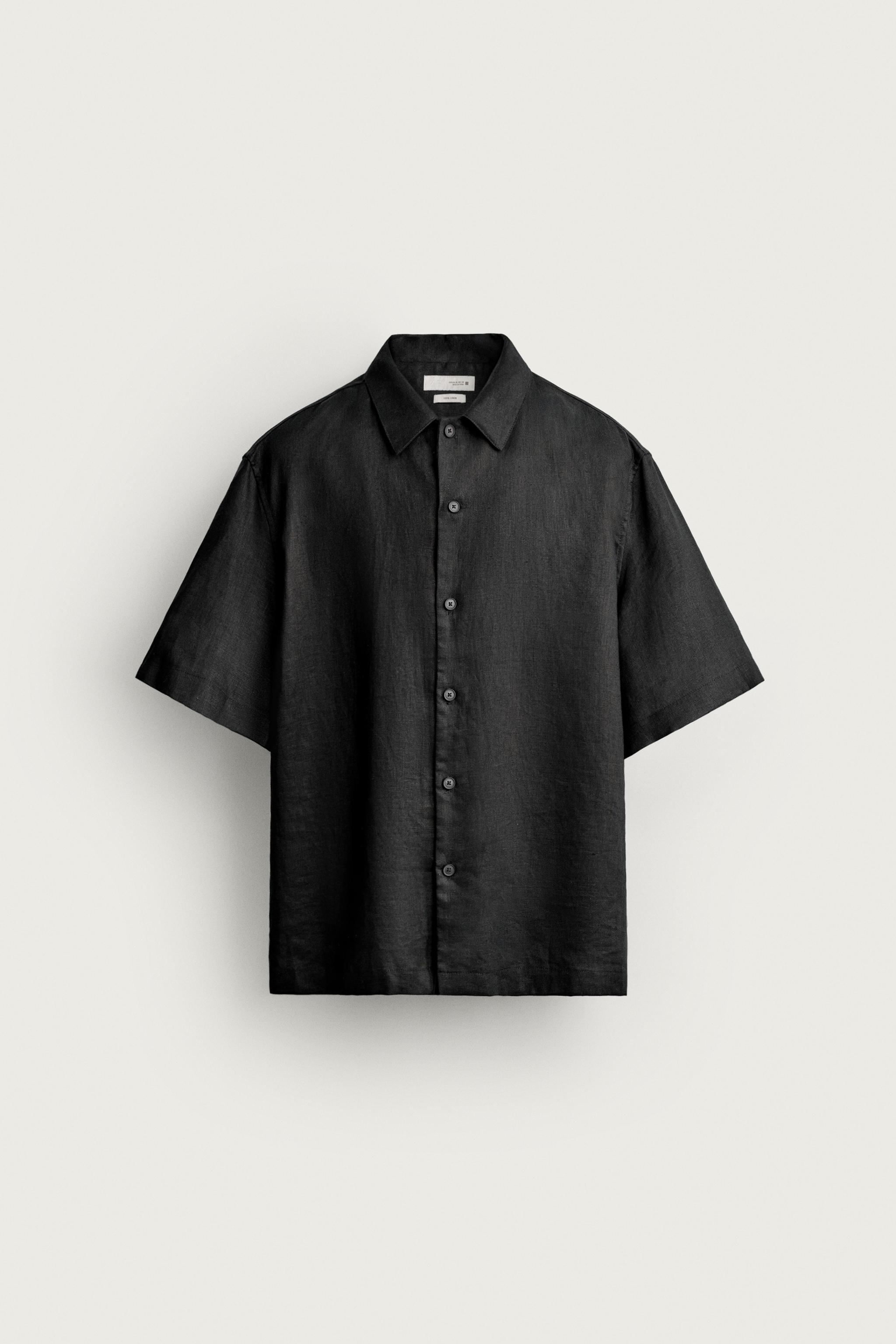 100% LINEN RELAXED FIT SHIRT