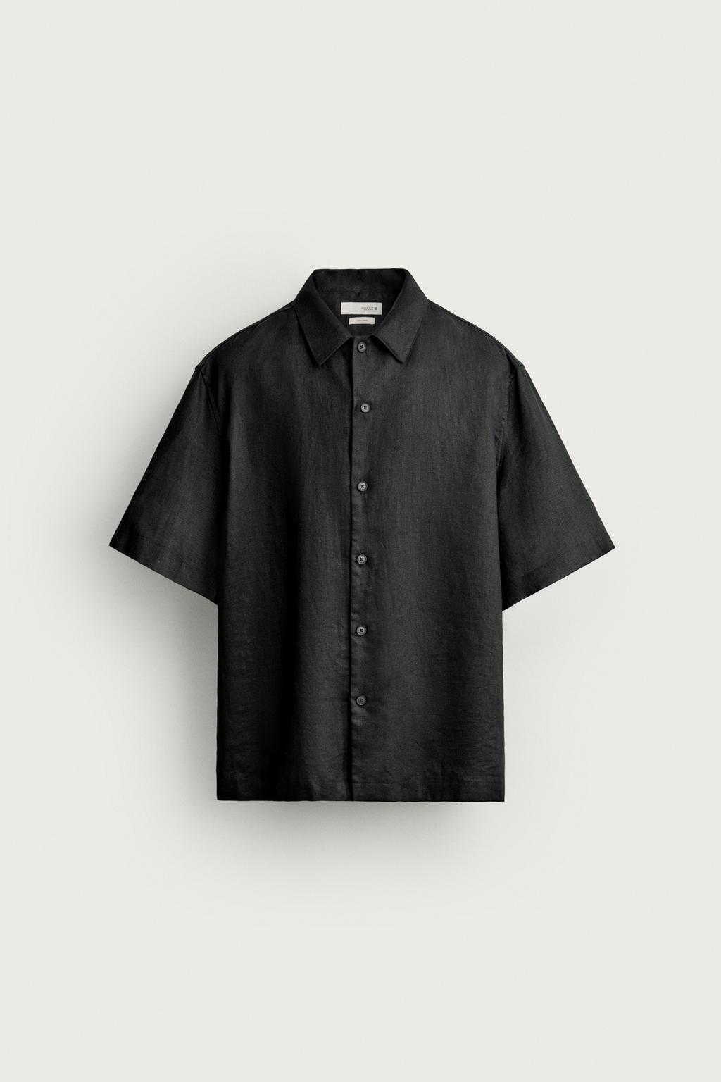 100% LINEN RELAXED FIT SHIRT