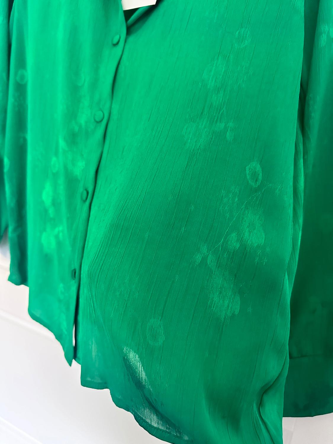 CAMISA OVERSIZE CUADRO VICHY - Image 3