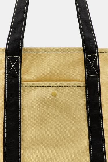 SAC SHOPPER EN MATIÈRES VARIÉES - Bis de Zara - Image 1