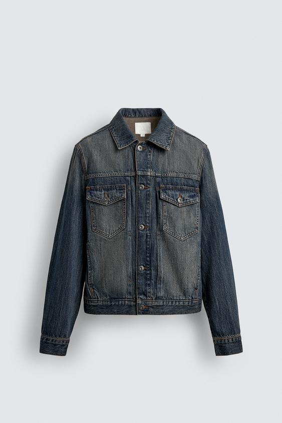 Denim Jacket Chamarras De Mezclilla Hombre Baratas Shein Chamarras