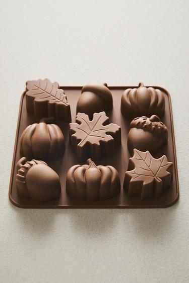 MOULE PÂTISSERIE AUTOMNE - Marron foncé de Zara - Image 4