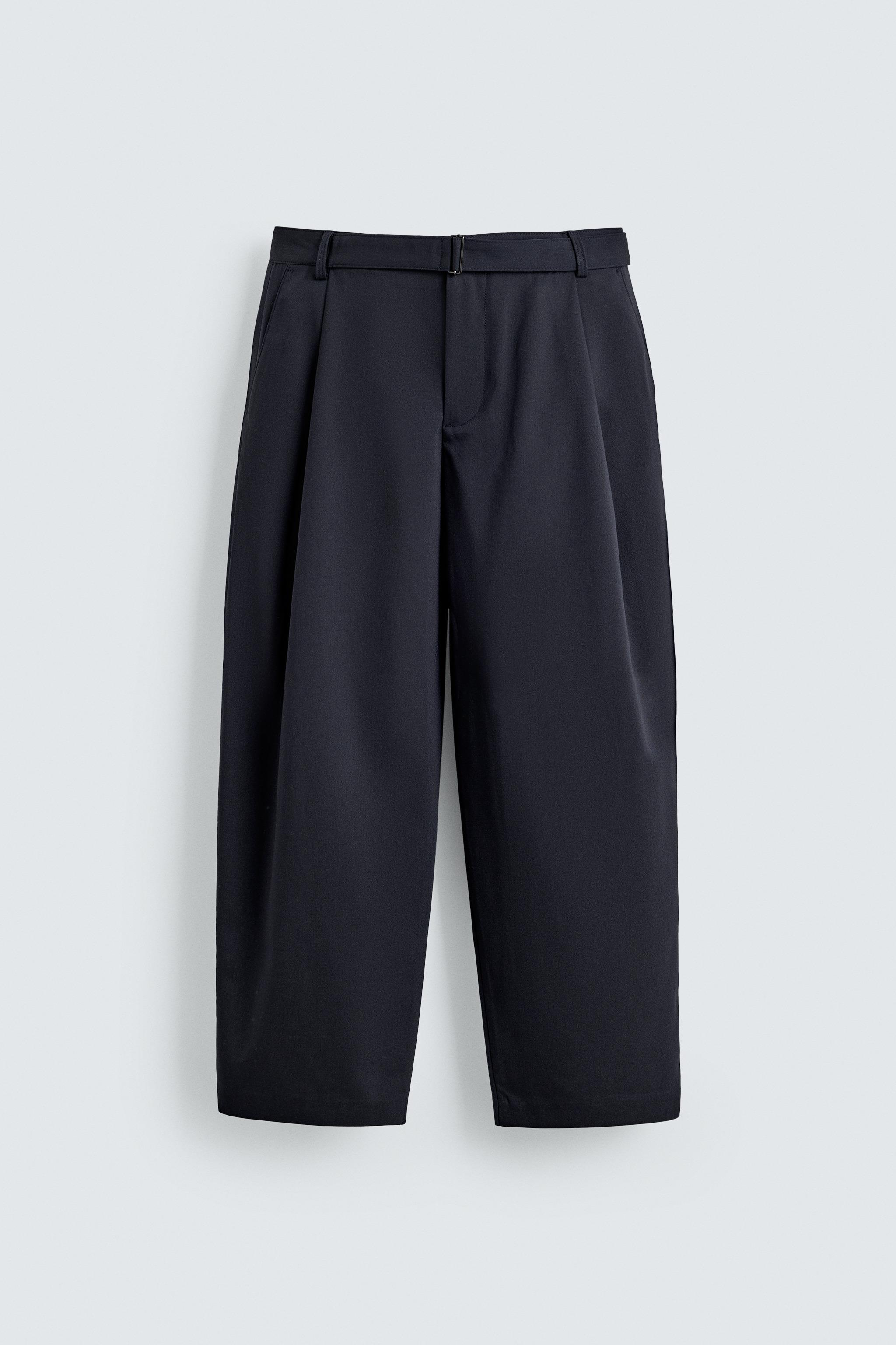 PANTALON RELAXED FIT AVEC CEINTURE