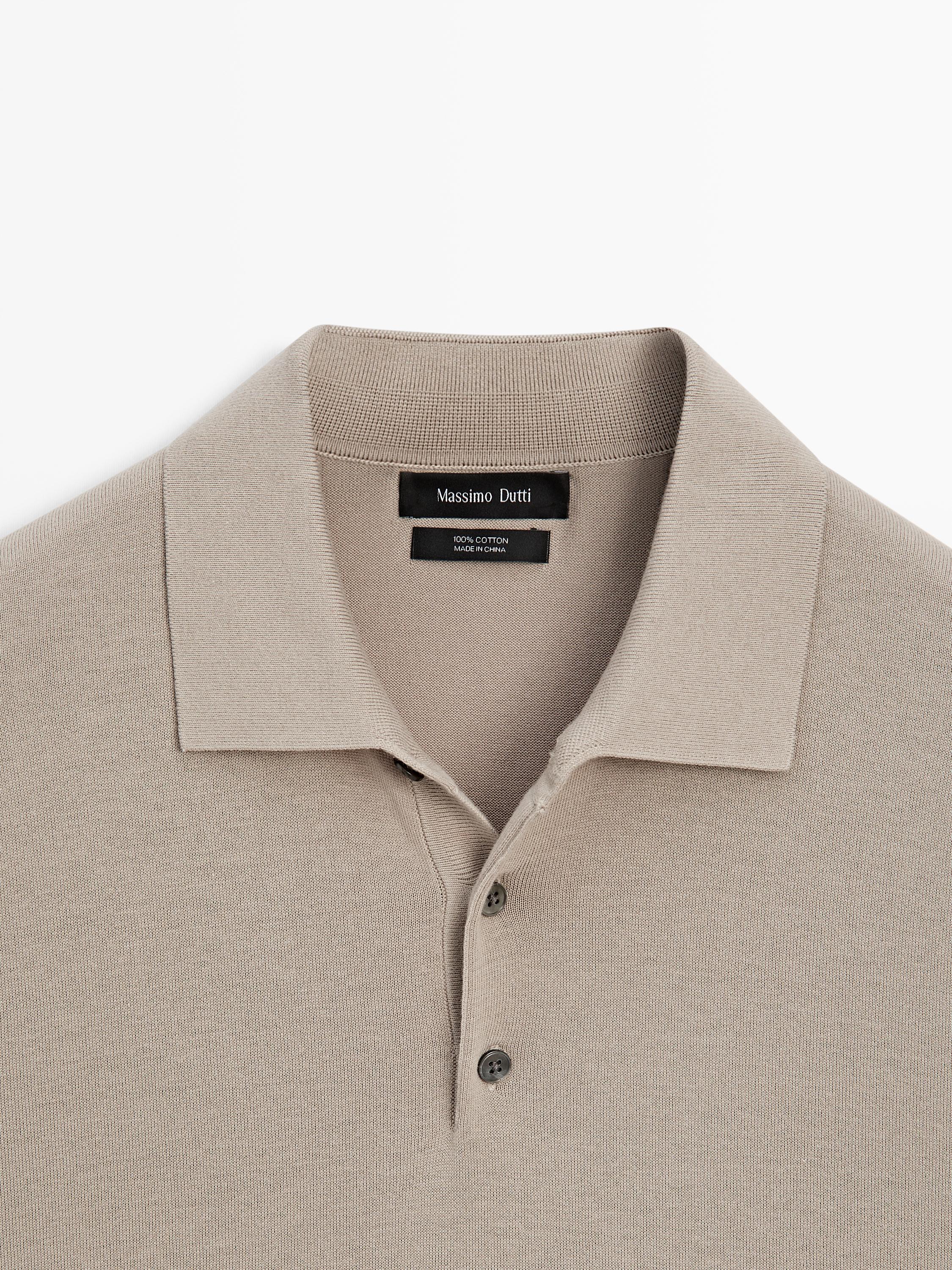 Polo en maille de coton