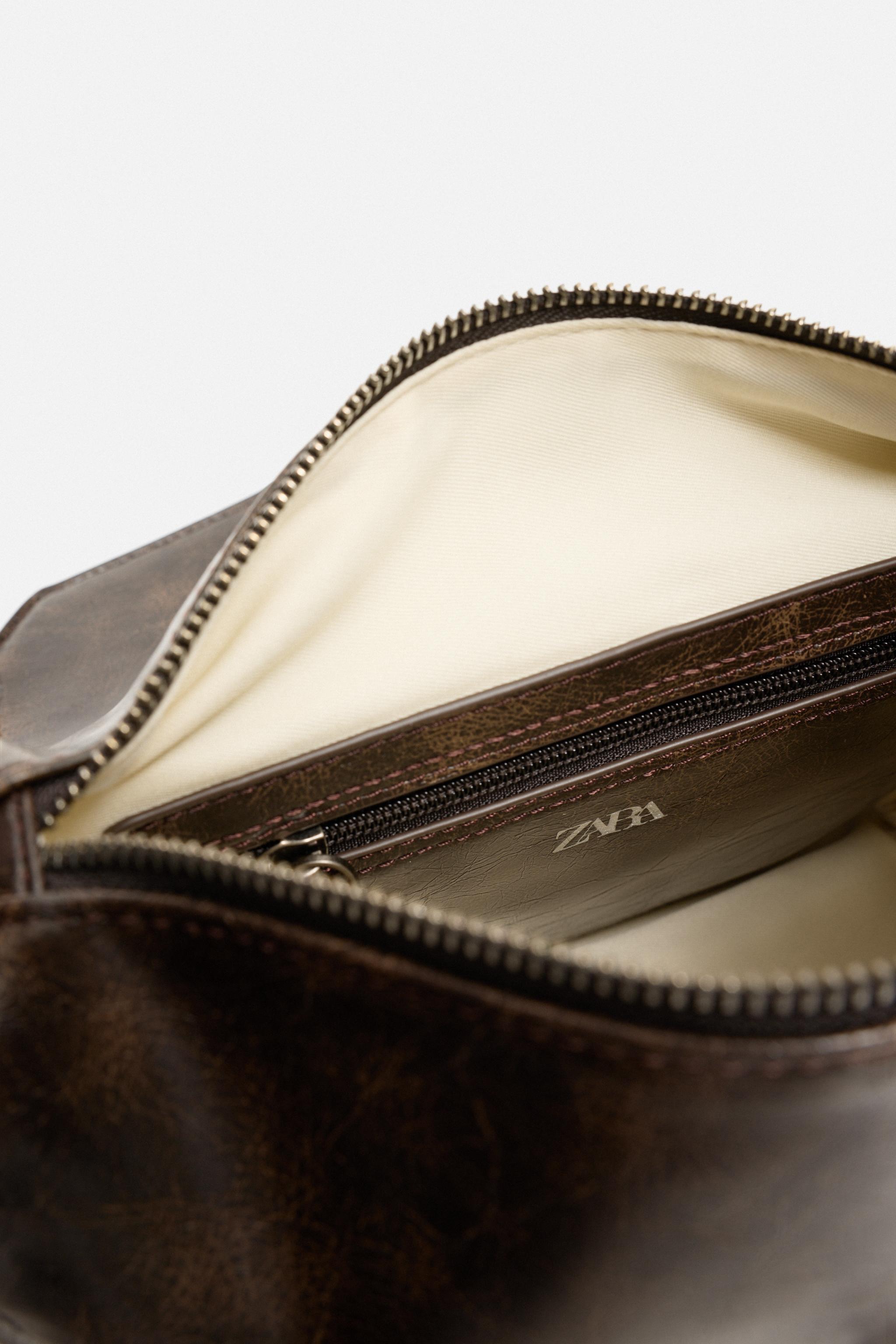 チェーンクロスボディバッグ - ブラウン | ZARA Japan / 日本 チェーンクロスボディバッグ - ブラウン | ZARA Japan / 日本