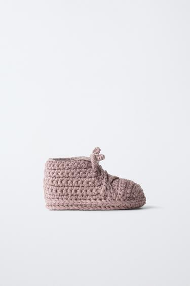 ПИНЕТКИ С БАНТОМ — Розовый от Zara