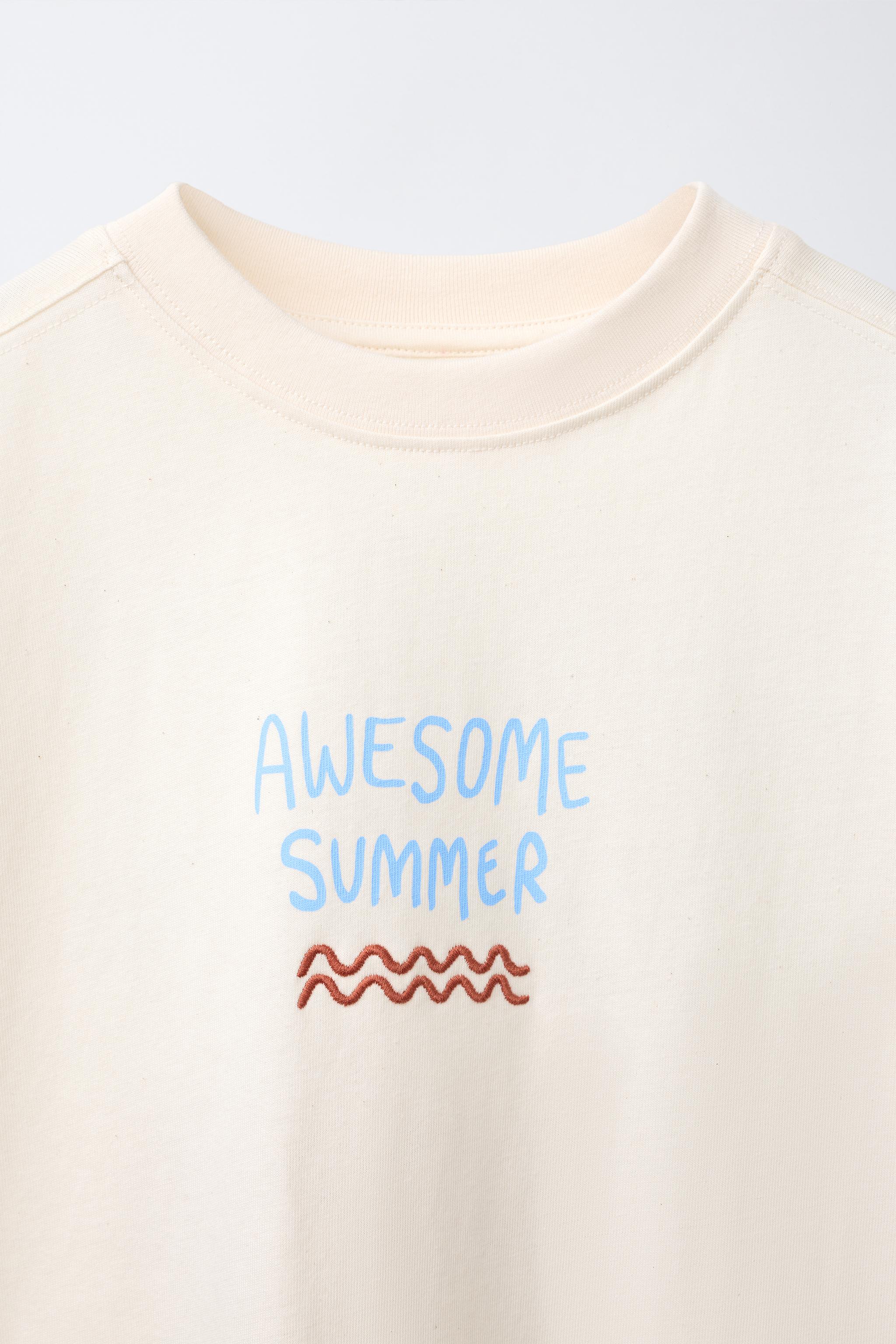 T-SHIRT IMPRIMÉ À INSCRIPTION