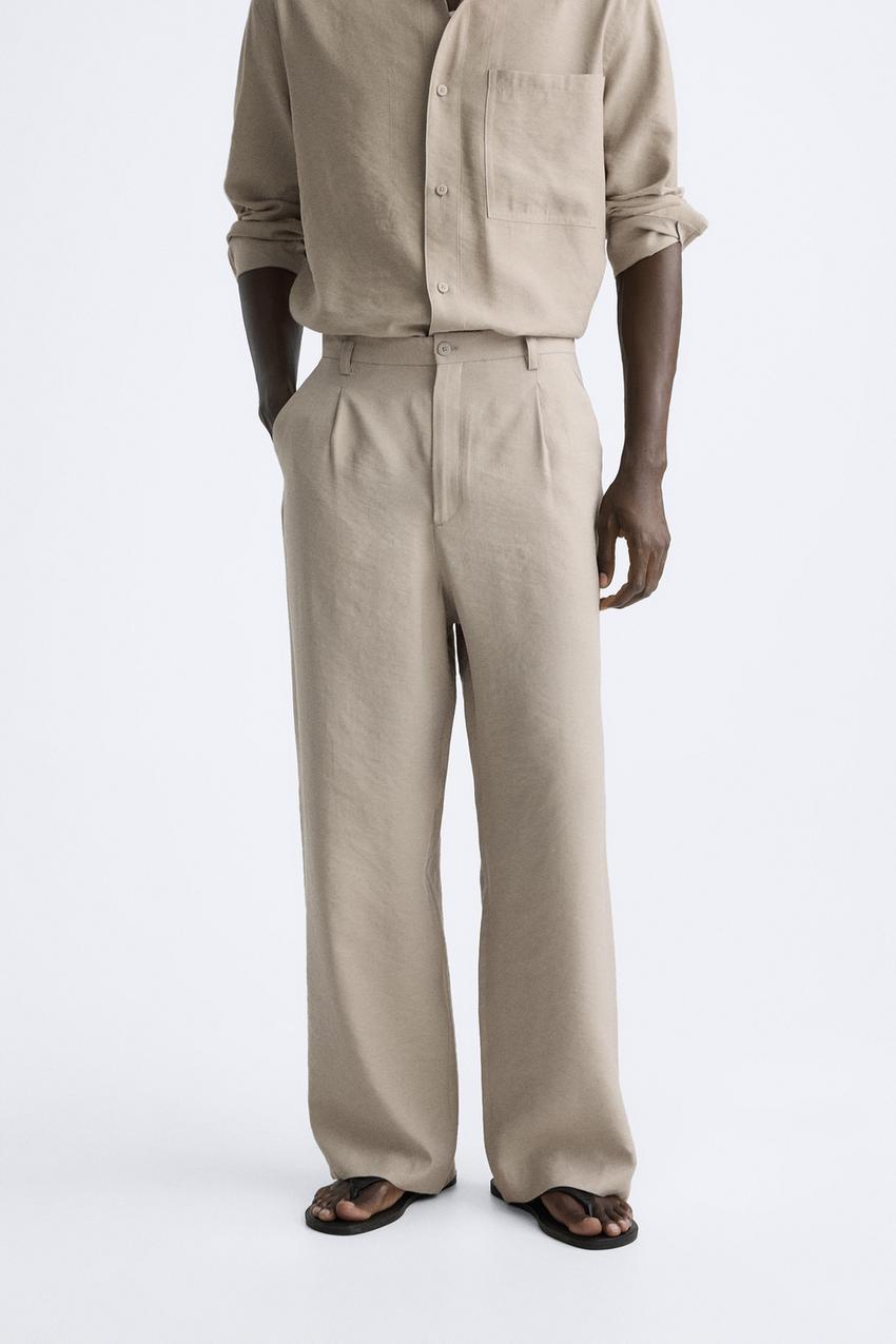 HOSE AUS MODALMISCHGEWEBE - Grau | ZARA Deutschland / Germany 