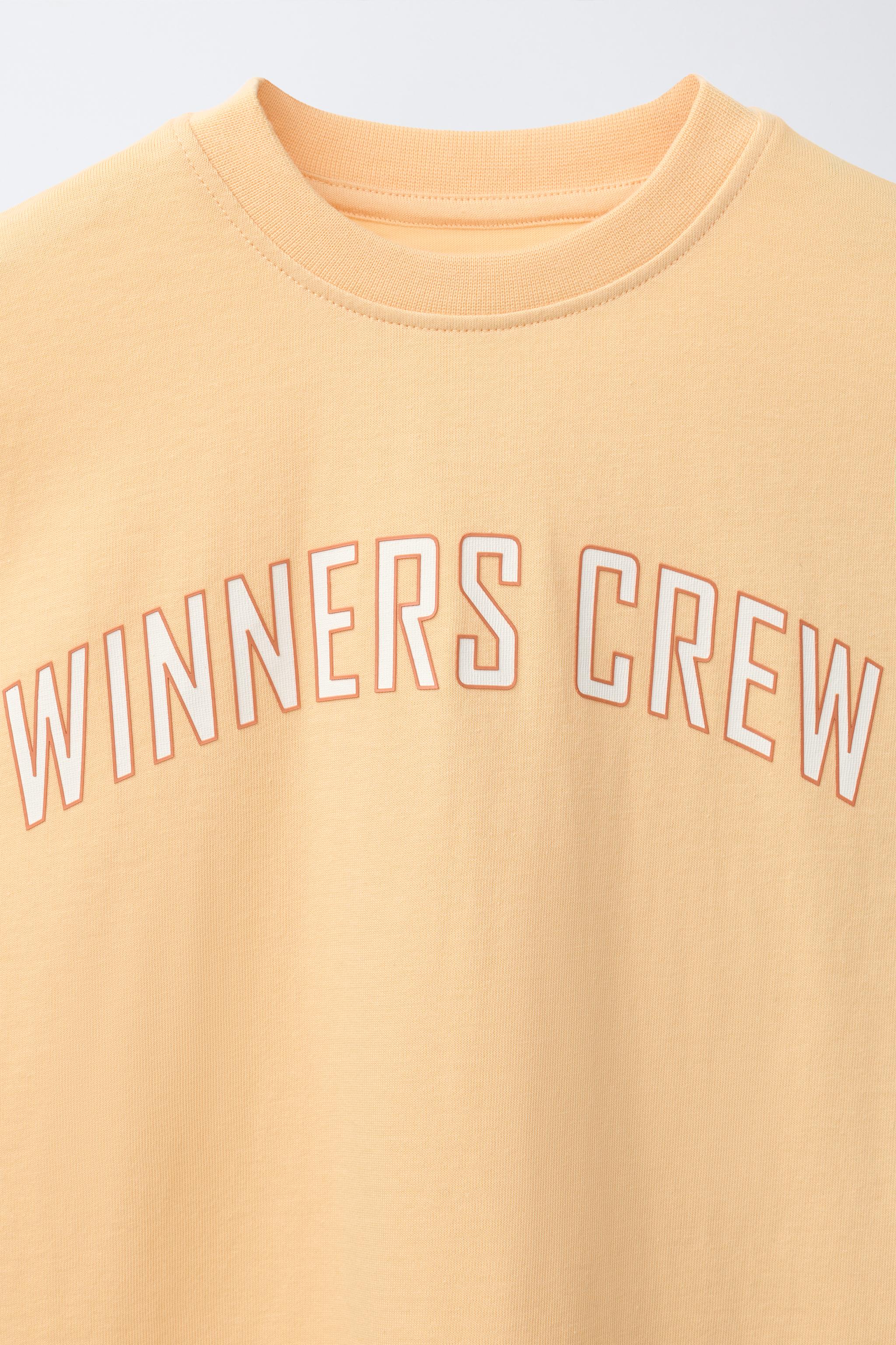 JOGGING TEXT T-SHIRT