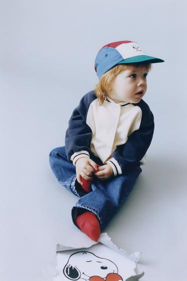 JEAN DOUX AU TOUCHER À L'INTÉRIEUR - Bleu moyen de Zara