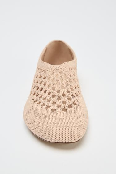 BALLERINES EN CROCHET - Rose de Zara - Image 3